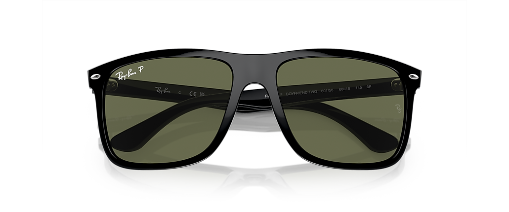 Ray-Ban RB4547F Boyfriend Two Black Sunglasses