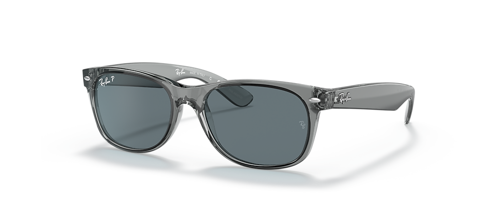 Ray-Ban RB2132F New Wayfarer Classic Transparent Grey Sunglasses