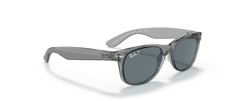 Ray-Ban RB2132F New Wayfarer Classic Transparent Grey Sunglasses