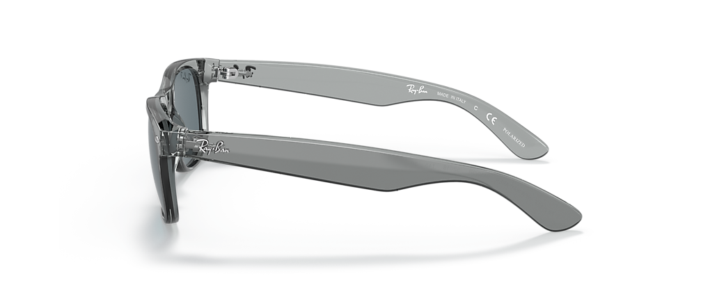 Ray-Ban RB2132F New Wayfarer Classic Transparent Grey Sunglasses