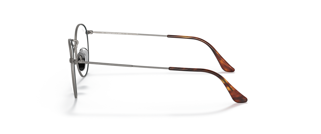 Ray-Ban RB8247V Round Titanium Optics Gunmetal Frames Ray-Ban RB8247V Round Titanium Optics Gunmetal Frames
