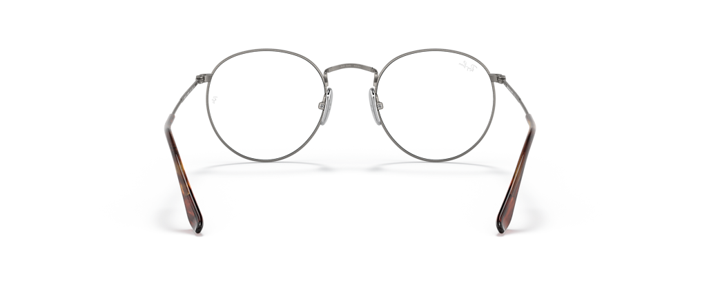 Ray-Ban RB8247V Round Titanium Optics Gunmetal Frames Ray-Ban RB8247V Round Titanium Optics Gunmetal Frames