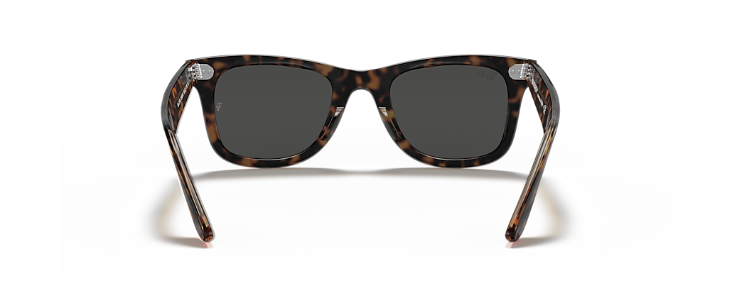 Ray-Ban RB2140 Original Wayfarer Bicolor Havana On Transparent Brown Sunglasses