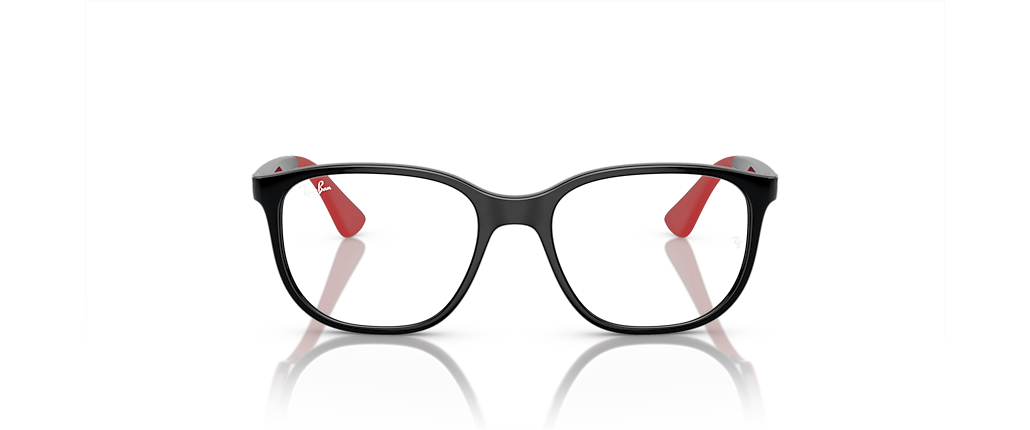 Ray-Ban RB9078VF RB9078 Optics Kids Bio-Based Black On Red Frames
