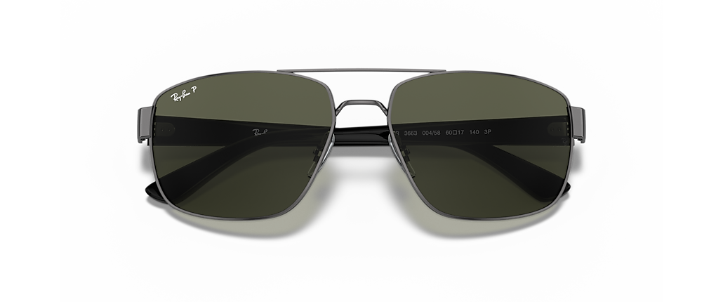 Ray-Ban RB3663 Gunmetal Sunglasses