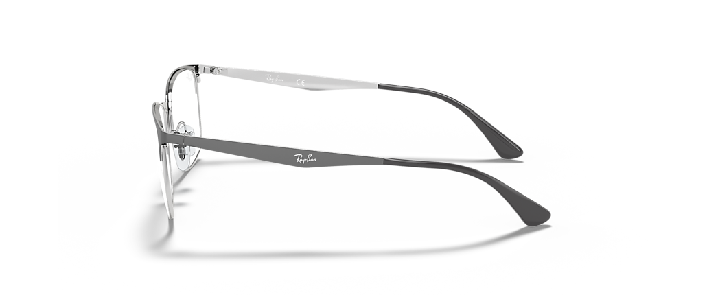 Ray-Ban RB6421 Optics Grey On Silver Frames