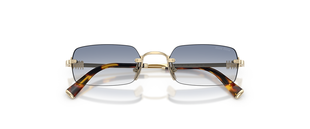 Miu Miu MU B50S Pale Gold Sunglasses