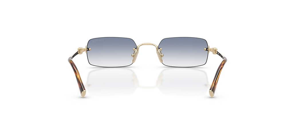 Miu Miu MU B50S Pale Gold Sunglasses