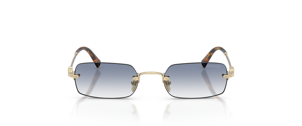 Miu Miu MU B50S Pale Gold Sunglasses