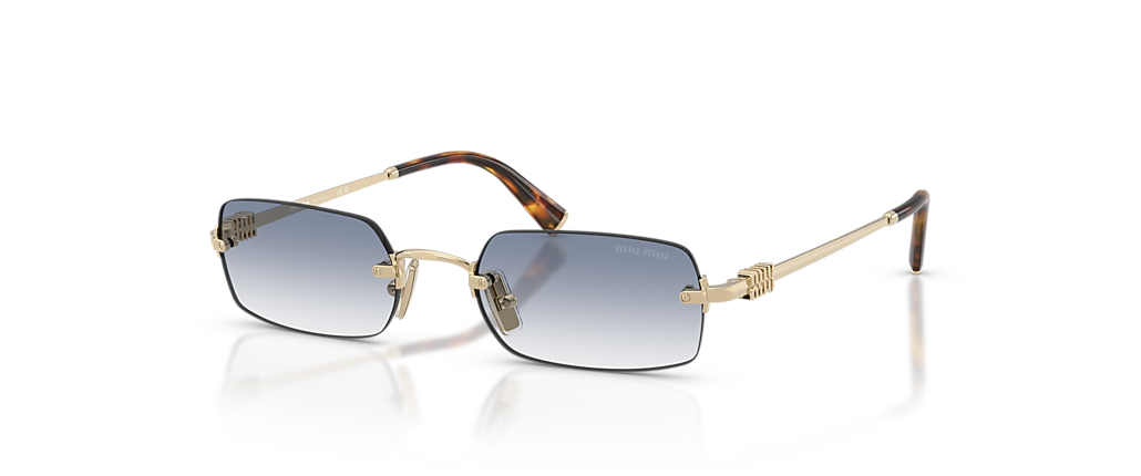 Miu Miu MU B50S Pale Gold Sunglasses
