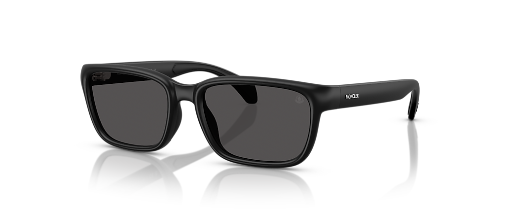 Moncler ME8002 Slicka Matte Black Sunglasses