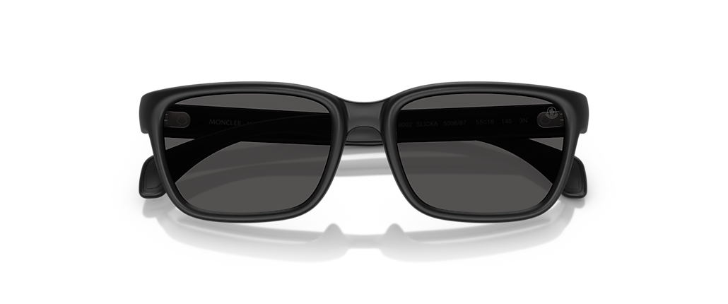 Moncler ME8002 Slicka Matte Black Sunglasses