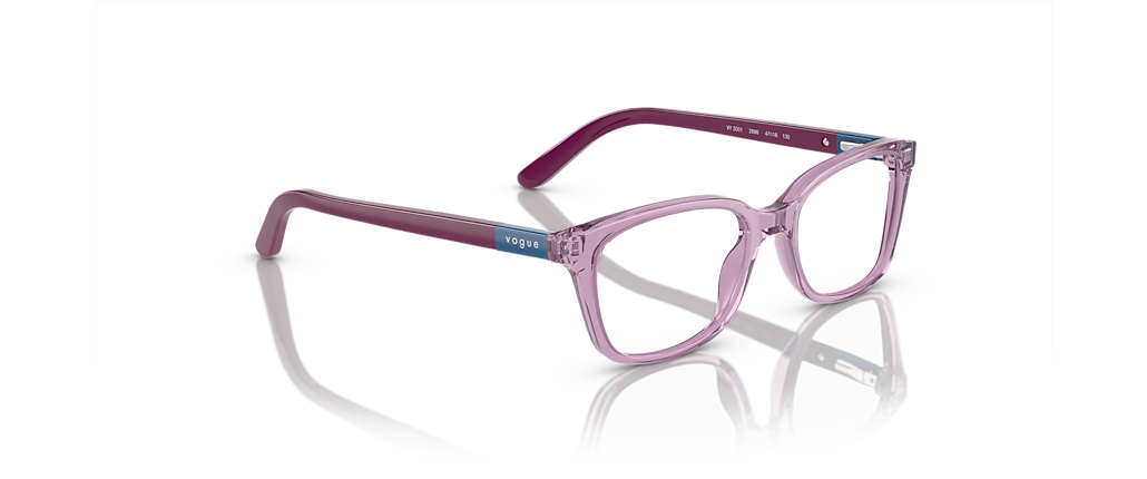 Vogue Eyewear VY2001 Top Transparent Violet Frames Vogue Eyewear VY2001 Top Transparent Violet Frames