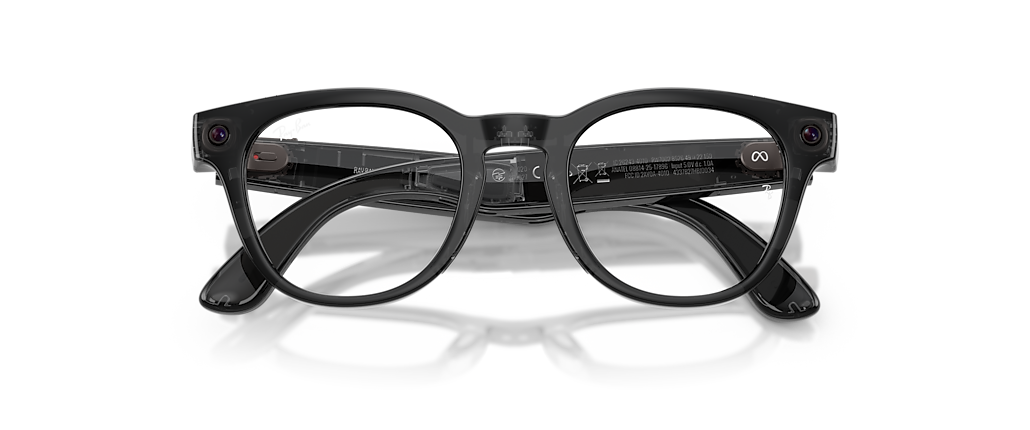Ray-Ban Ray-Ban Meta Scriber Optics Transparent Black Ray-Ban Meta Smart Glasses