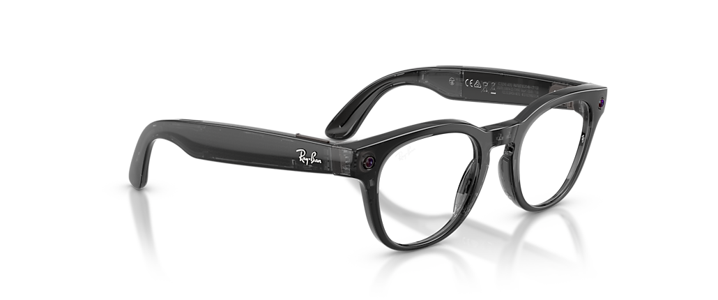 Ray-Ban Ray-Ban Meta Scriber Optics Transparent Black Ray-Ban Meta Smart Glasses