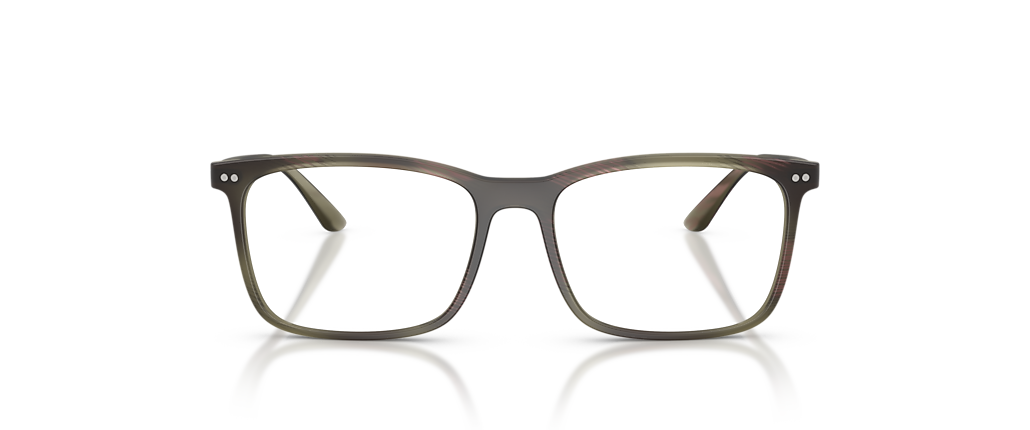 Giorgio Armani AR7122 Matte Striped Olive Frames