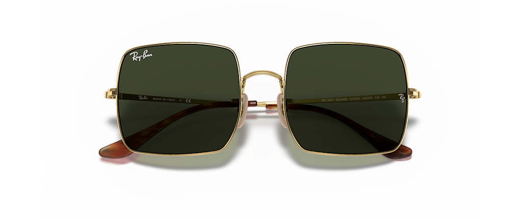 Ray-Ban RB1971 Square 1971 Classic Arista Gold Sunglasses