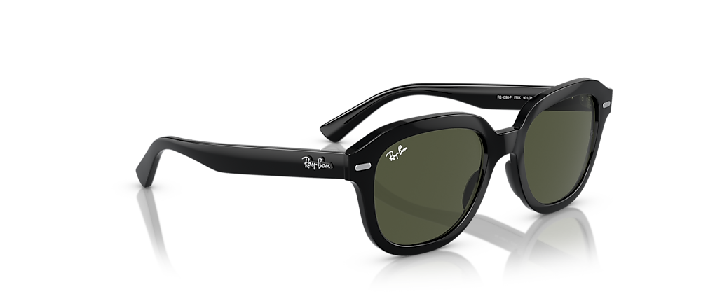 Ray-Ban RB4398F Erik Black Sunglasses Ray-Ban RB4398F Erik Black Sunglasses