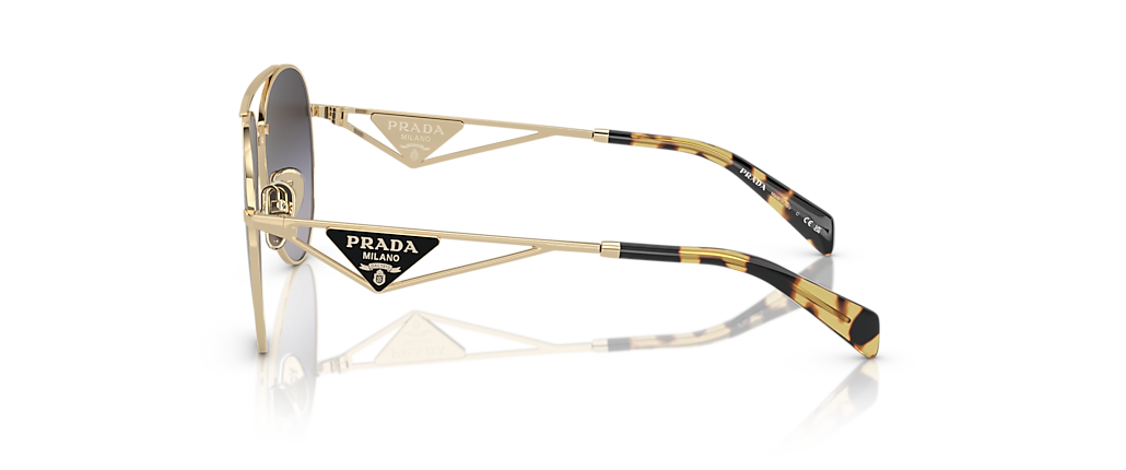 Prada PR 73ZS Pale Gold Sunglasses