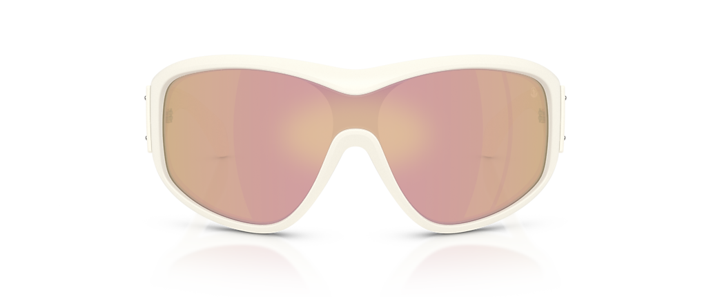 Moncler ME8016U Thyra Matte Vanilla Sunglasses