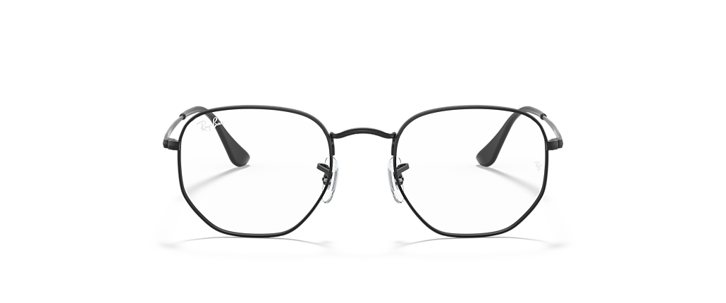 Ray-Ban RB6448 Hexagonal Optics Black Frames Ray-Ban RB6448 Hexagonal Optics Black Frames
