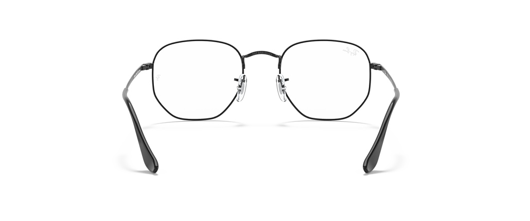 Ray-Ban RB6448 Hexagonal Optics Black Frames Ray-Ban RB6448 Hexagonal Optics Black Frames