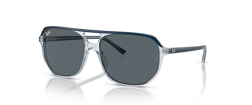 Ray-Ban RB2205 Bill One Blue On Transparent Blue Sunglasses Ray-Ban RB2205 Bill One Blue On Transparent Blue Sunglasses