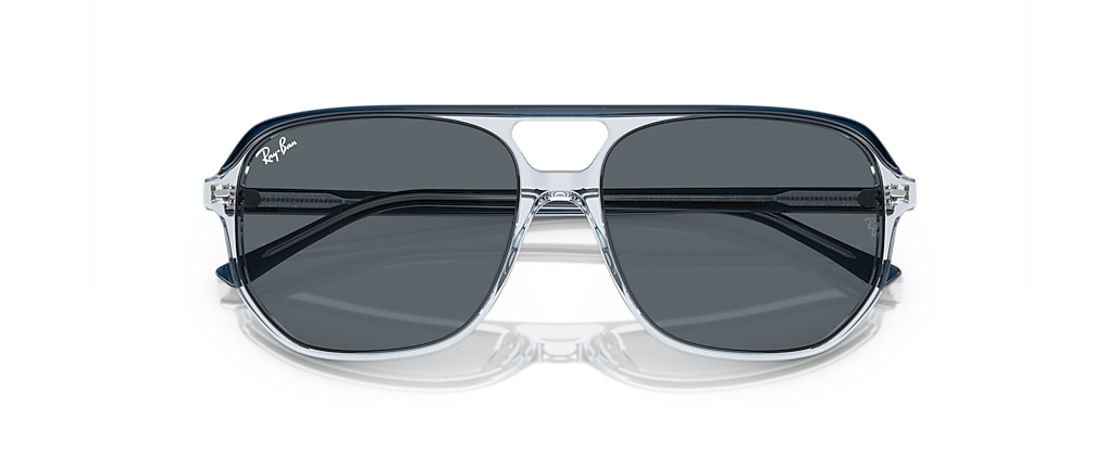 Ray-Ban RB2205 Bill One Blue On Transparent Blue Sunglasses Ray-Ban RB2205 Bill One Blue On Transparent Blue Sunglasses