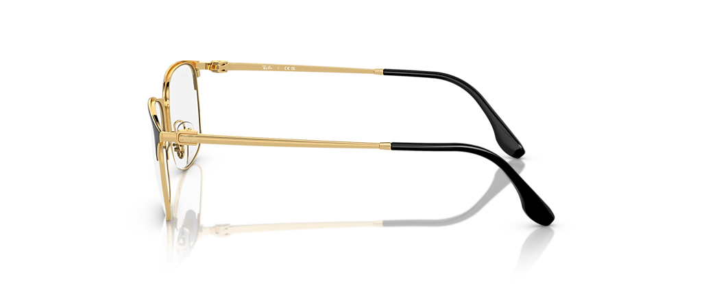 Ray-Ban RB6494 Optics Black On Gold Frames