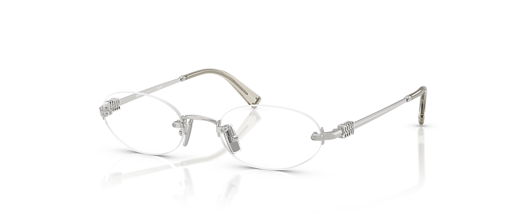 Miu Miu MU 53WV Silver Frames Miu Miu MU 53WV Silver Frames