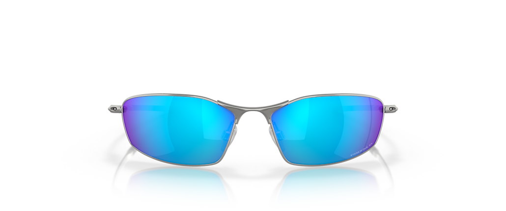 Oakley OO4141 Whisker Satin Chrome Sunglasses Oakley OO4141 Whisker Satin Chrome Sunglasses