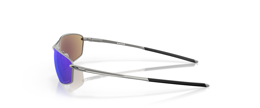 Oakley OO4141 Whisker Satin Chrome Sunglasses Oakley OO4141 Whisker Satin Chrome Sunglasses