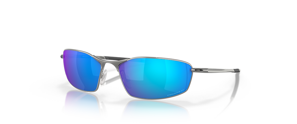 Oakley OO4141 Whisker Satin Chrome Sunglasses Oakley OO4141 Whisker Satin Chrome Sunglasses