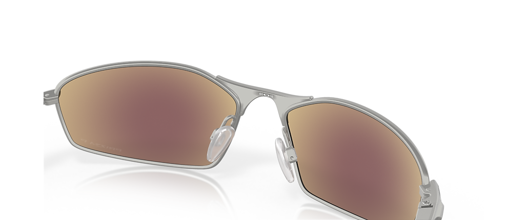 Oakley OO4141 Whisker Satin Chrome Sunglasses Oakley OO4141 Whisker Satin Chrome Sunglasses