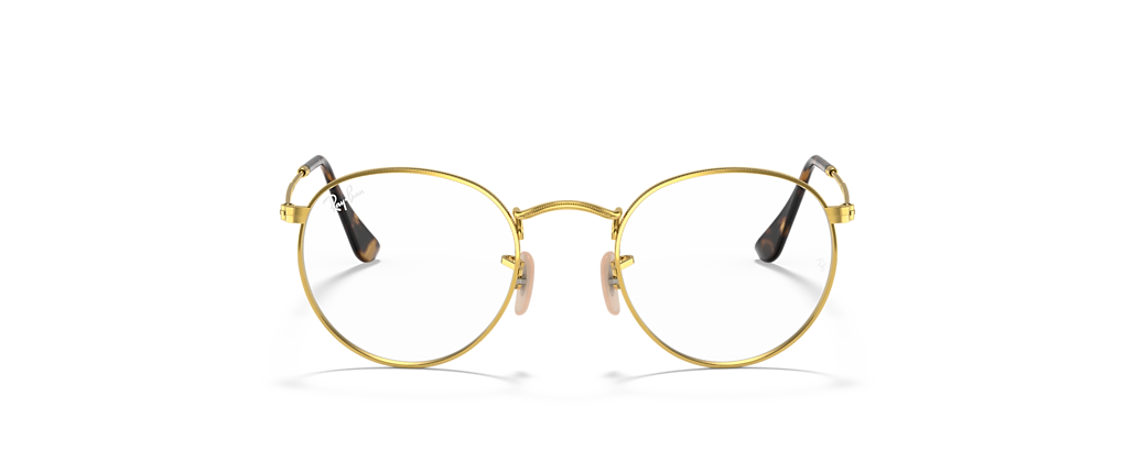 Ray-Ban RB3447V Round Metal Optics Arista Gold Frames Ray-Ban RB3447V Round Metal Optics Arista Gold Frames