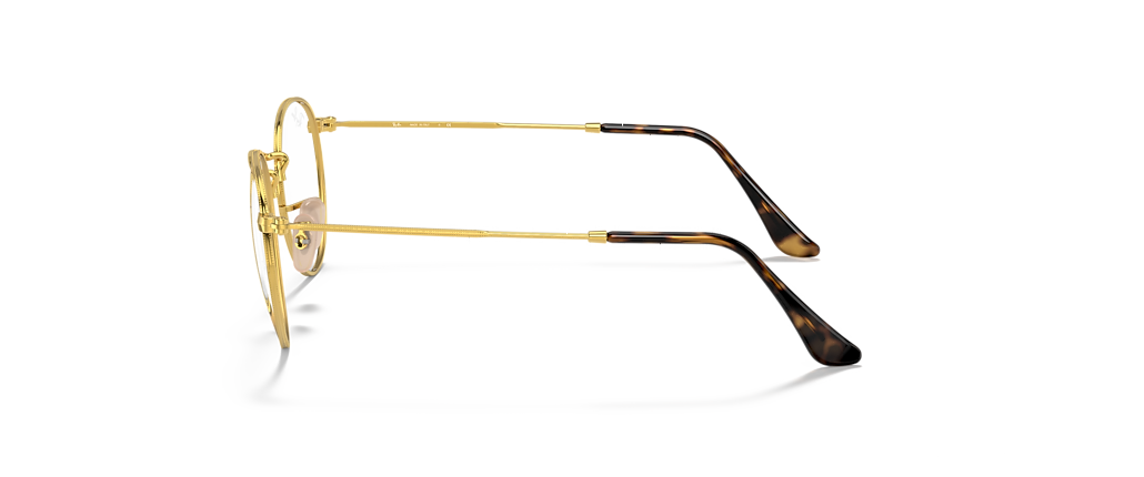 Ray-Ban RB3447V Round Metal Optics Arista Gold Frames Ray-Ban RB3447V Round Metal Optics Arista Gold Frames