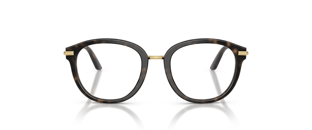 Dolce&Gabbana DG3410 Havana On White Barrow Frames Dolce&Gabbana DG3410 Havana On White Barrow Frames