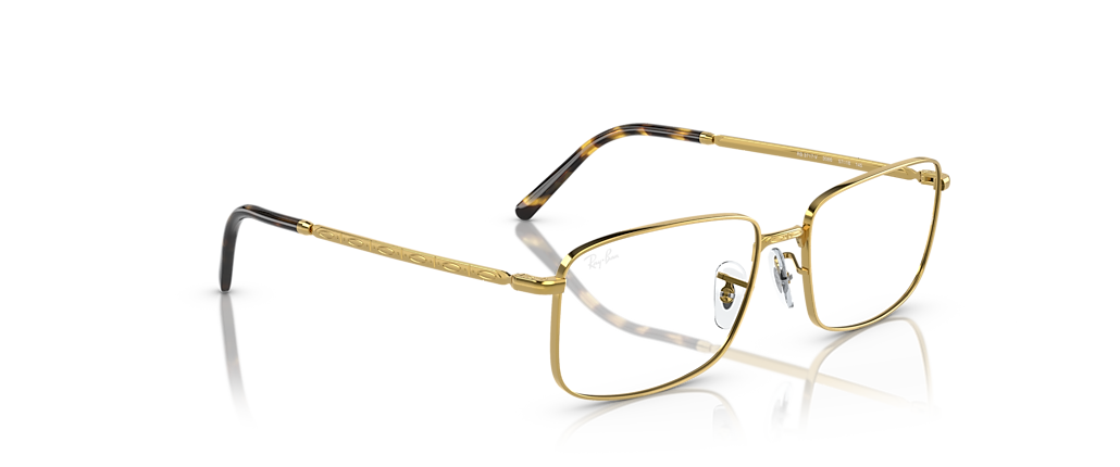 Ray-Ban RB3717V RB3717 Optics Gold Frames
