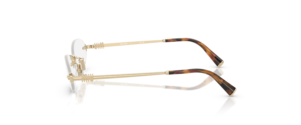 Miu Miu MU 53WV Pale Gold Frames Miu Miu MU 53WV Pale Gold Frames