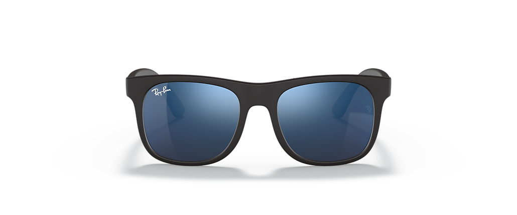 Ray-Ban RB9069S Justin Kids Rubber Black Sunglasses Ray-Ban RB9069S Justin Kids Rubber Black Sunglasses
