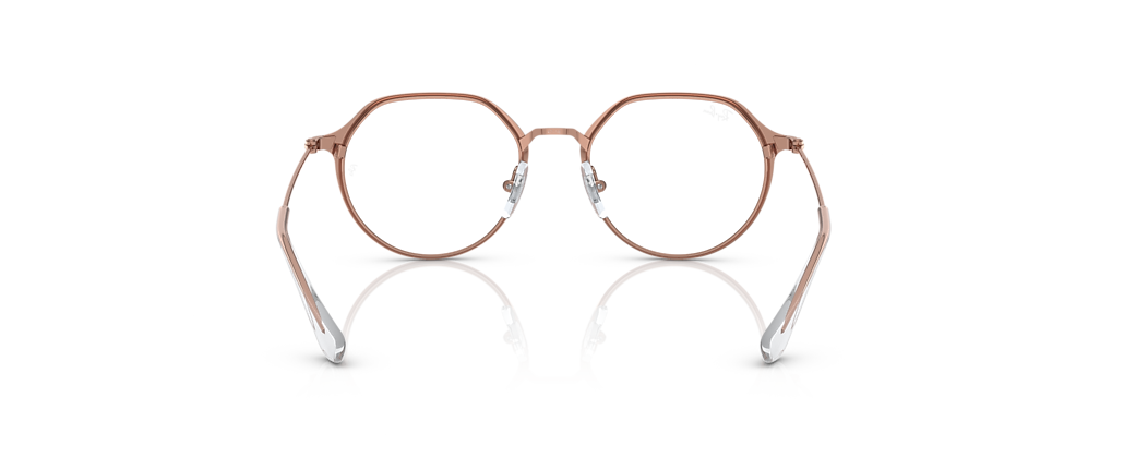 Ray-Ban RB1058 Jack Optics Kids Bordeaux On Rose Gold Frames Ray-Ban RB1058 Jack Optics Kids Bordeaux On Rose Gold Frames