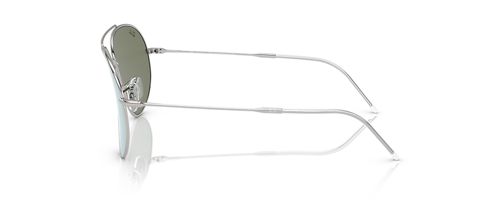 Ray-Ban RBR0101S Lenny Kravitz X Aviator Reverse Silver Sunglasses