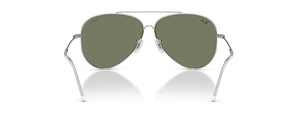 Ray-Ban RBR0101S Lenny Kravitz X Aviator Reverse Silver Sunglasses