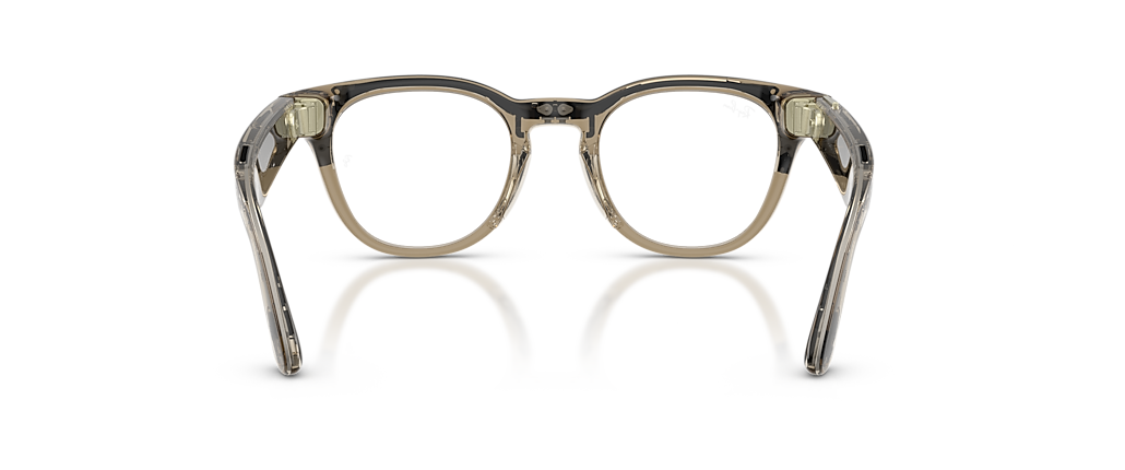 Ray-Ban Ray-Ban Meta Scriber Optics Transparent Stone Beige Ray-Ban Meta Smart Glasses