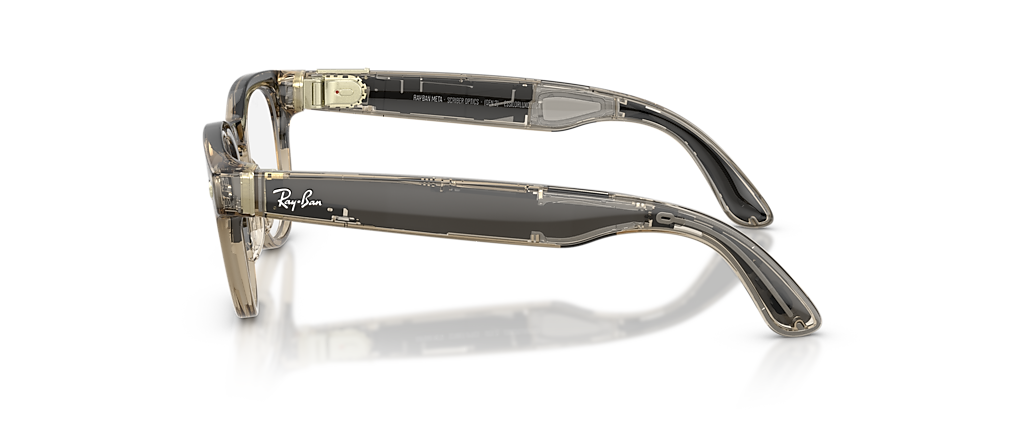 Ray-Ban Ray-Ban Meta Scriber Optics Transparent Stone Beige Ray-Ban Meta Smart Glasses
