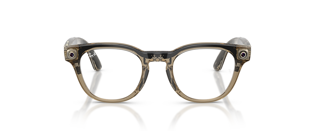 Ray-Ban Ray-Ban Meta Scriber Optics Transparent Stone Beige Ray-Ban Meta Smart Glasses