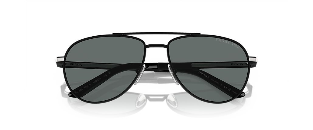 Prada PR A54S Matte Black Sunglasses Prada PR A54S Matte Black Sunglasses