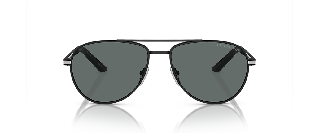 Prada PR A54S Matte Black Sunglasses Prada PR A54S Matte Black Sunglasses