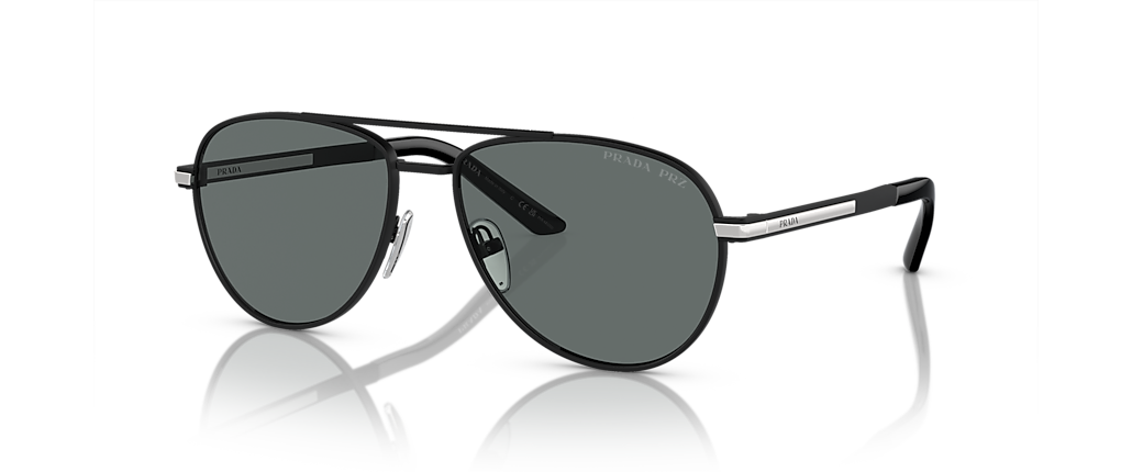 Prada PR A54S Matte Black Sunglasses Prada PR A54S Matte Black Sunglasses
