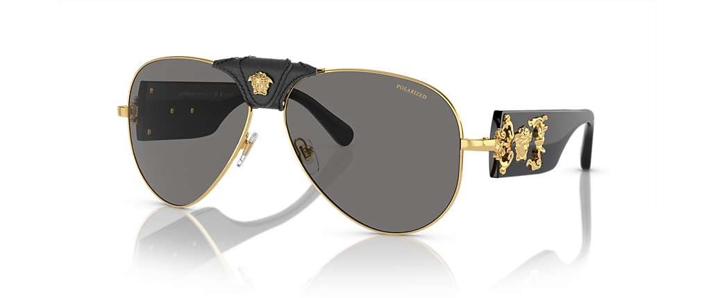 Versace VE2150Q Gold Sunglasses